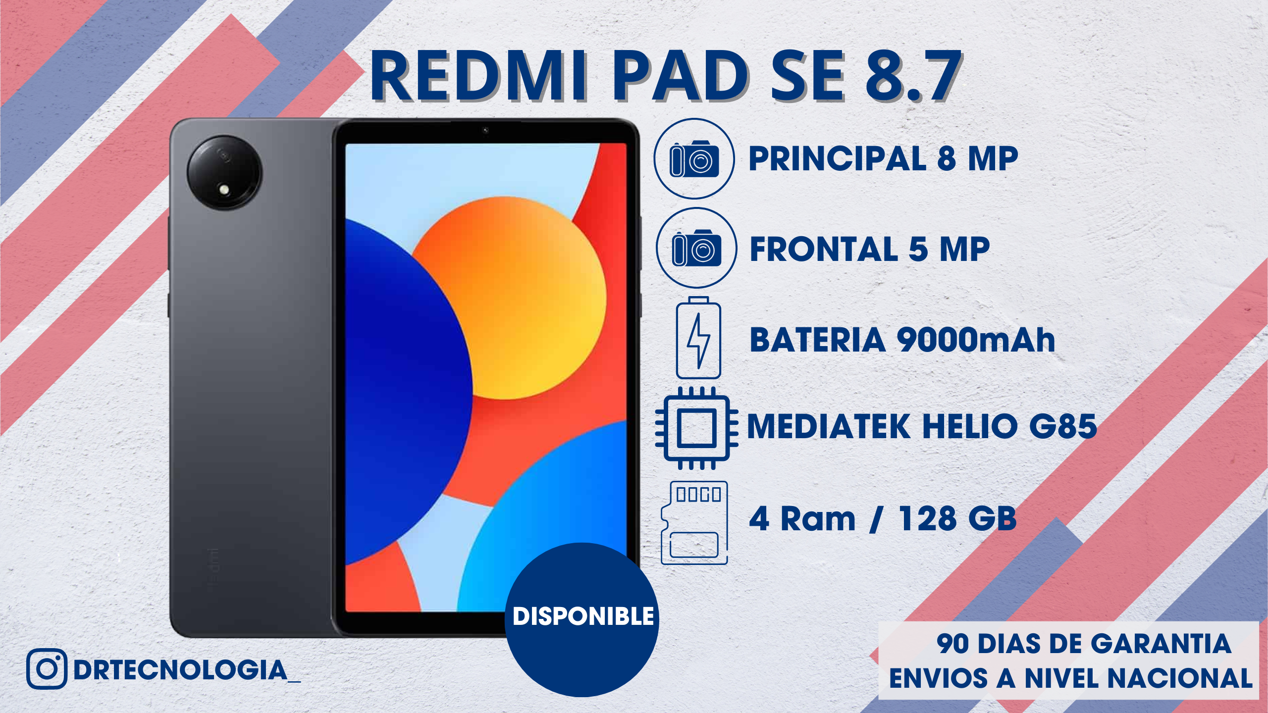 TABLET XIAOMI REDMI SE 8.7 4/128